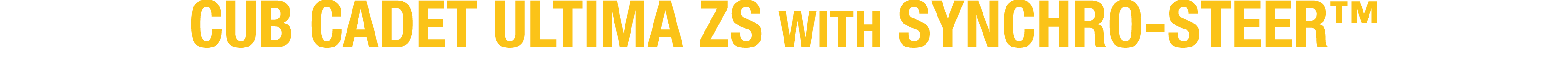 CUB CADET ULTIMA ZS WITH SYNCHRO STEER™