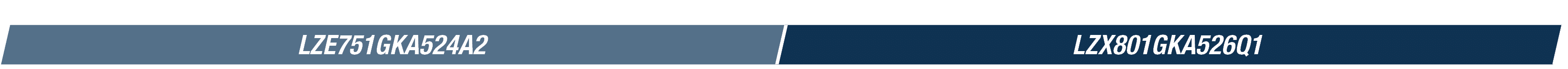 LZE751GKA524A2,LZX801GKA526Q1